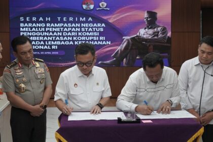 Aset Rampasan KPK Rp3,5 M Diserahkan ke Lemhannas